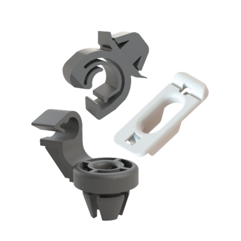 Kit 3Pcs Vareta Capô Agile/Celta/Corsa/Pris/Vectra