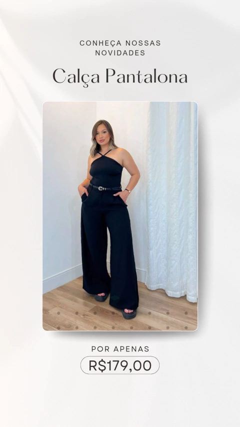 Calça Leona Preta