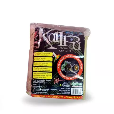Maca Peruana negra Kallpa x 500 grs - comprar online