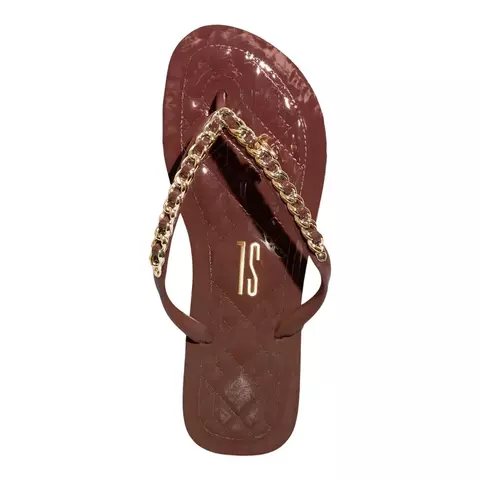 Chinelo Santa Lolla Verniz - comprar online