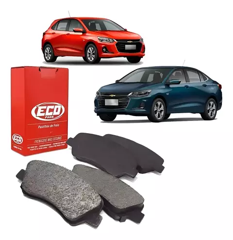 PASTILHA FREIO DIANTEIRO ONIX 1.0 3CIL ASPIRADO/TURBO 20/