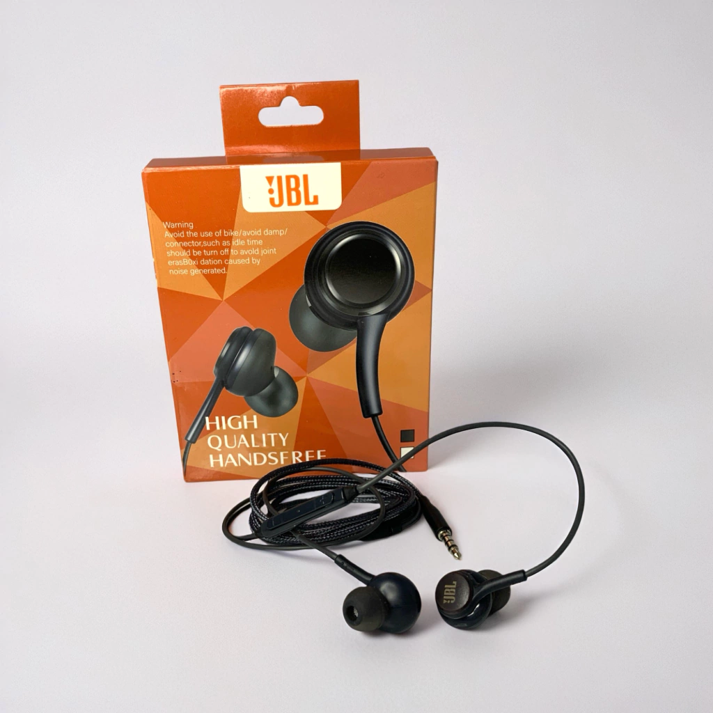 Fone com fio JBL com borracha