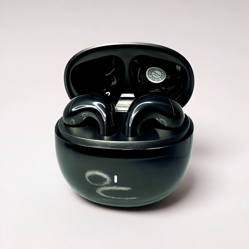 Fone Bluetooth sem borracha- kapbom