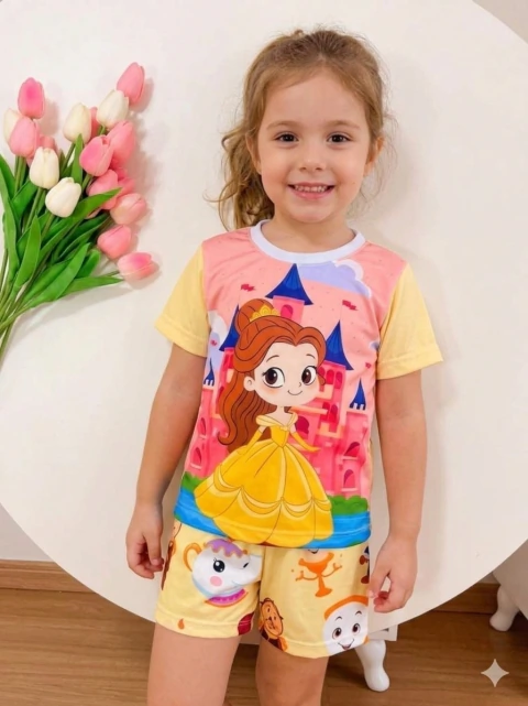 Pijama Princesas Bela