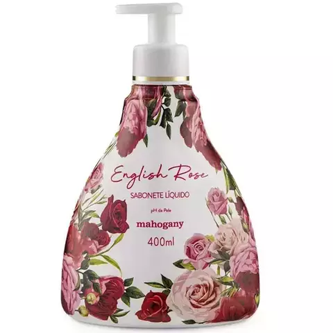 Sabonete Mahogany English Rose 400ml - comprar online