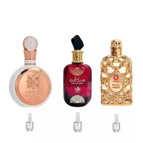 Combo Decant Árabe Original 5ml