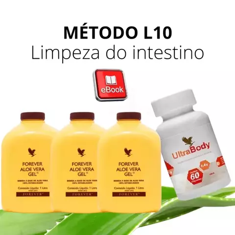 L10 Limpeza de Dentro para Fora com Aloe Vera Gel + Picolinato de Cromo