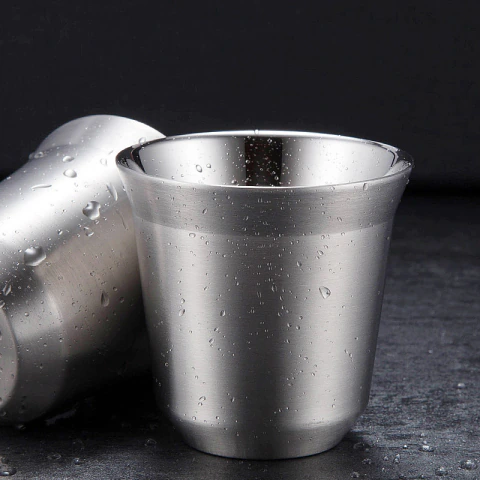 Taza espresso 80ml doble pared