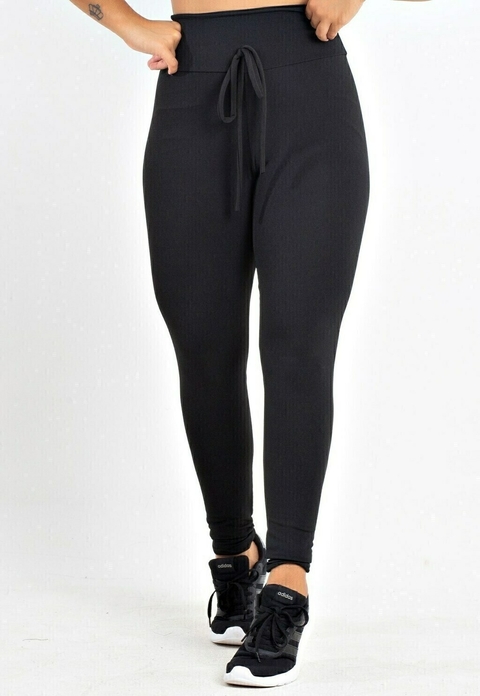 Calça com Cadarço Legging Lisa | REF: LX198