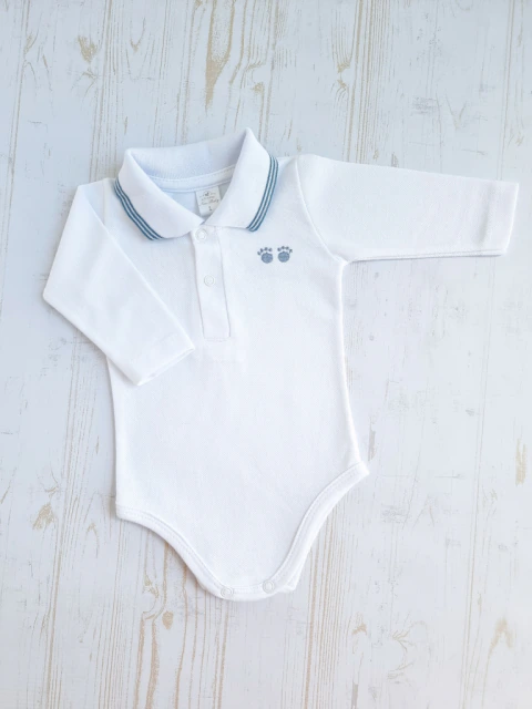 BODY CHOMBA M/L VIVO CELESTE