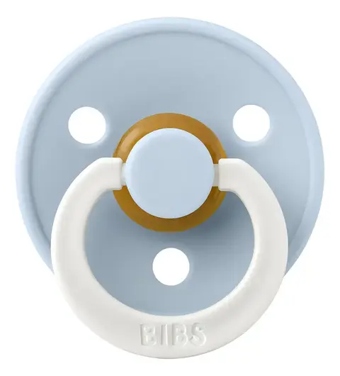 Chupetes Bibs Colour Night X1 Unidad Caucho Latex Bpa Free Período De Edad 6-18 Meses