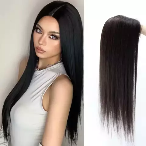 Topo Fio a Fio 60cm - Cabelo Brasileiro 100g - comprar online