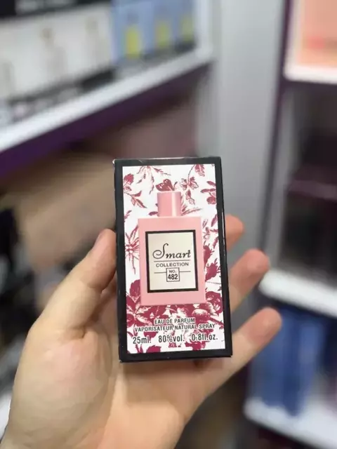 GUCCI BLOOM MINIATURA 25ML SMART- inspirado no clássico Gucci Bloom.