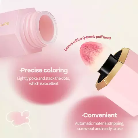 Blush Líquido em Pó 4 Cores – Toque Suave, Longa Duração e Acabamento Natural