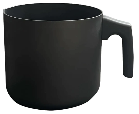 Jarro Hervidor De Aluminio Antiadherente De 14 Cm Daily Color Negro