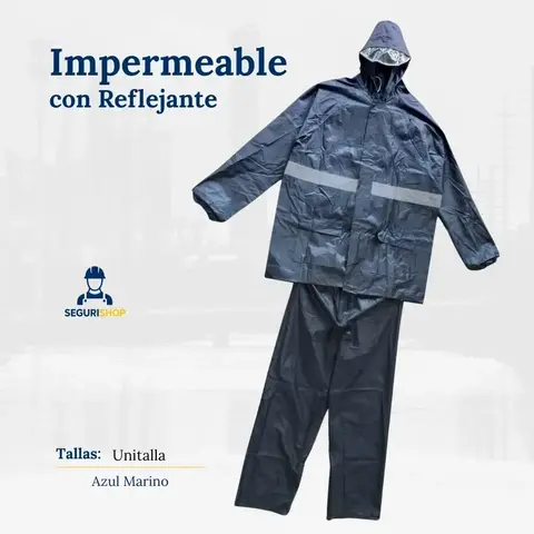 Impermeable con Reflejante 2 piezas
