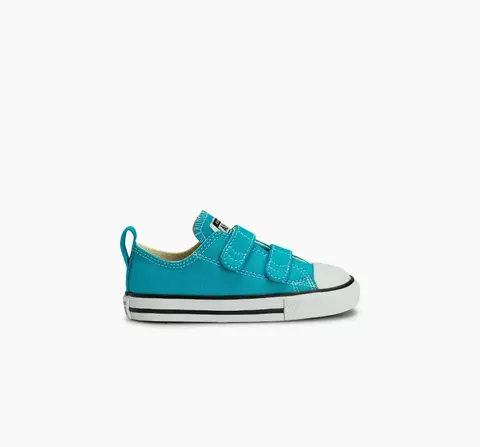 Chuck Taylor All Star 2v Seasonal Colors Criança Cano Baixo Azul