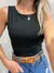 Cropped em Suplex Regata Maju Ref. 594 Cor:Branco - susfe34