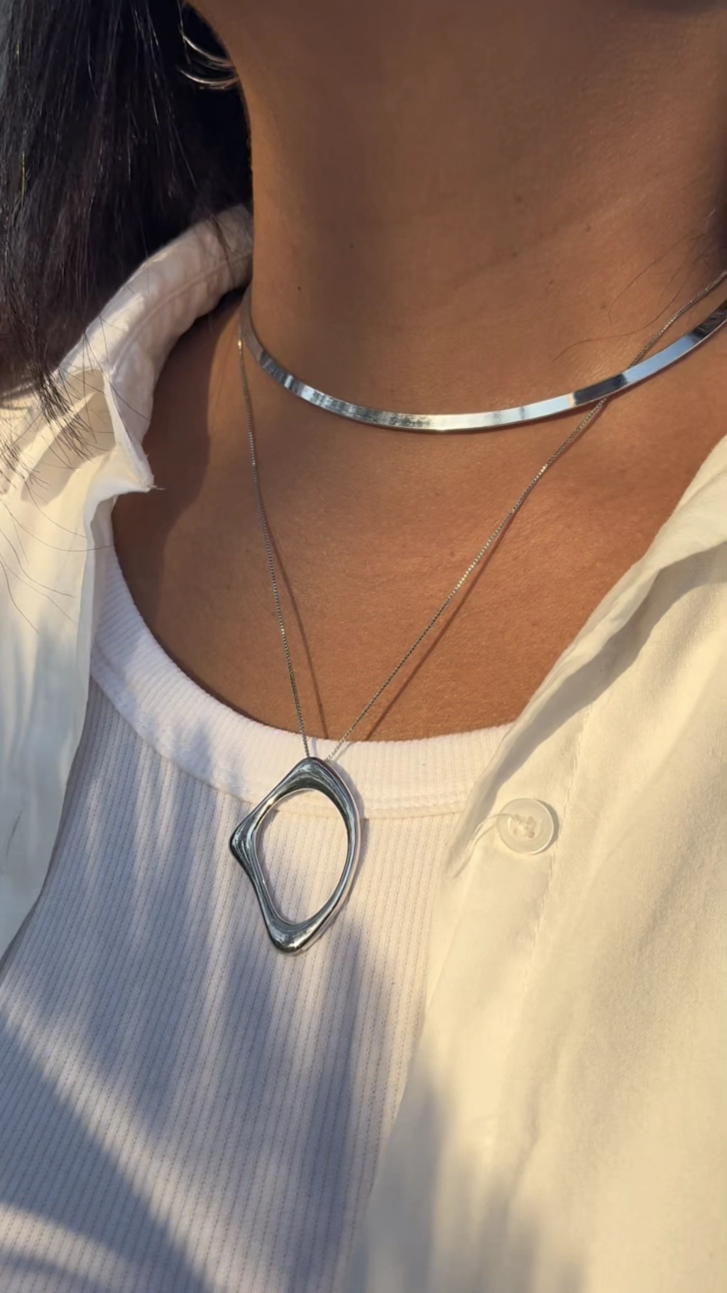 Conjunto esfera prata