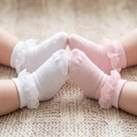 Kit Meia Winston 2 Pares Meias Baby