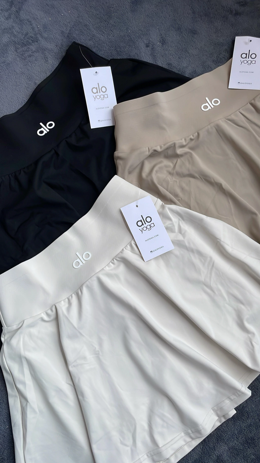 Pollera con short Alo