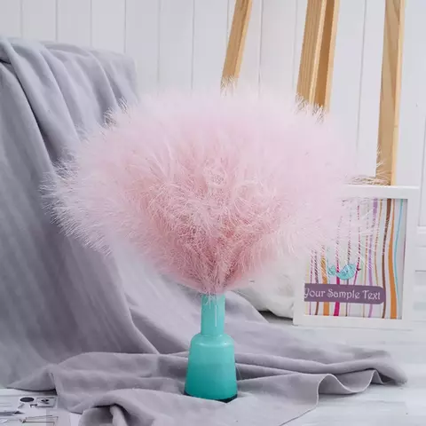 10/20 peças grama de pampas planta artificial casa sala de estar ao ar livre ja