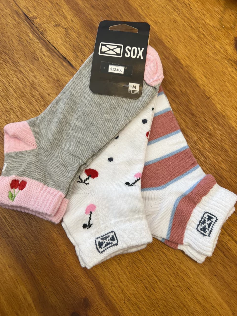 Pack de medias Sox diseño variado 38-40