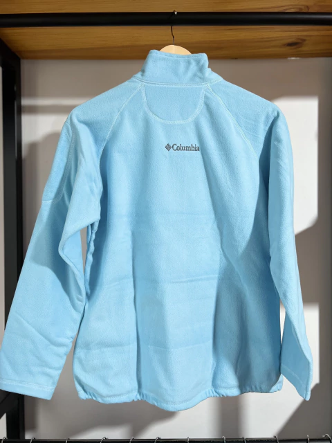 Campera micropolar Columbia de dama talle “XXL” celeste