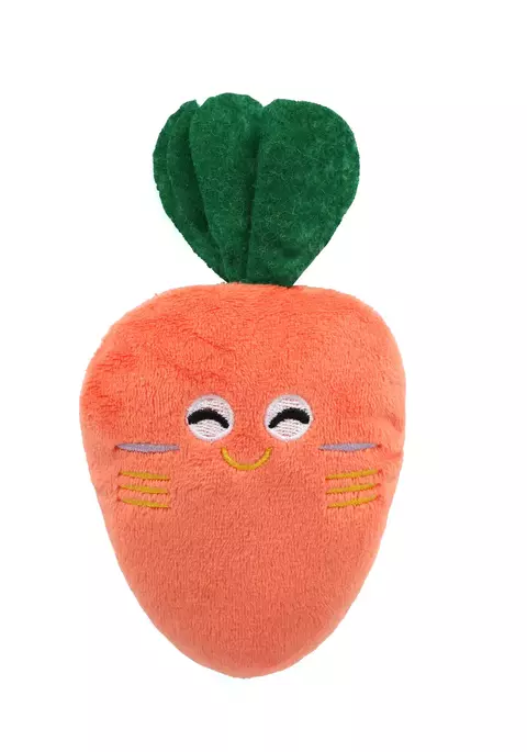 Brinquedo Pet Cenoura Pelúcia com Barulho Up4you