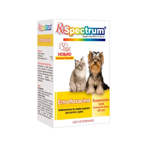 Enrofloxacina RX Spectrum Supensión Oral