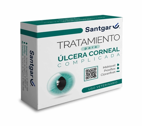 Tratamiento para ulcera corneal complicada