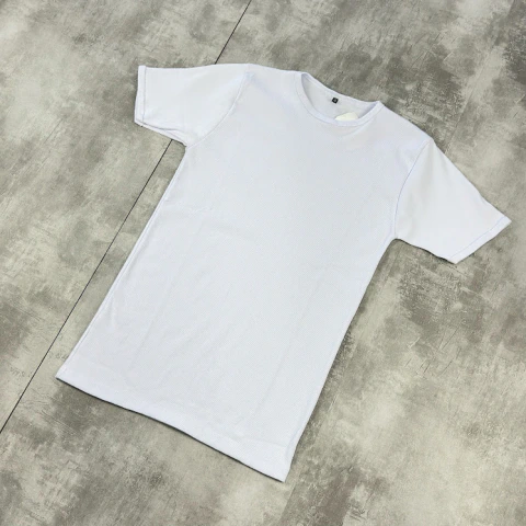 Camiseta Canelada - Branca