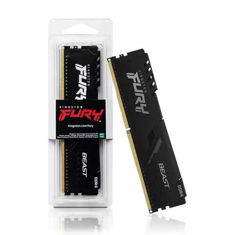 MEMORIA DDR4 16GB 3200MHZ KINGSTON FURY BEAST - KF32CC16BB/16