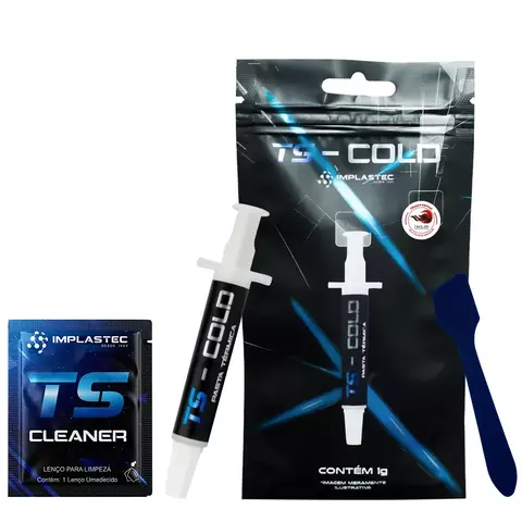 PASTA TÉRMICA SERINGA 1G TS COLD IMPLASTEC