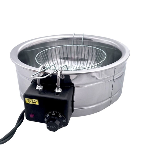 Tacho Elétrico Profissional 4L CF 127V – Aquecimento Rápido, Alta Capacidade e Controle de Temperatura