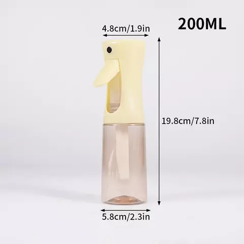 300/200ml de alta pressão spray contínuo garrafa salão barbeiro pulverizador