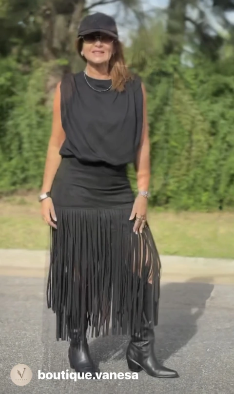 Falda Gamuzada Stmarie