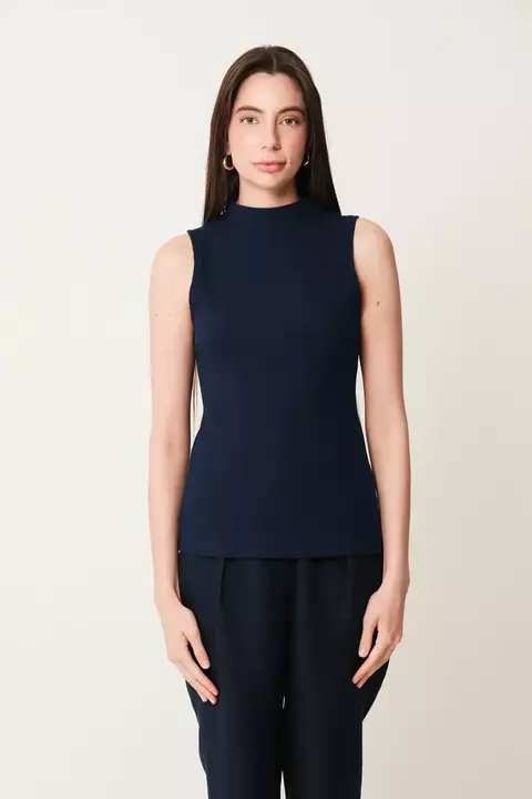 REGATA GOLA TURTLENECK RIBANA MARINHO - comprar online