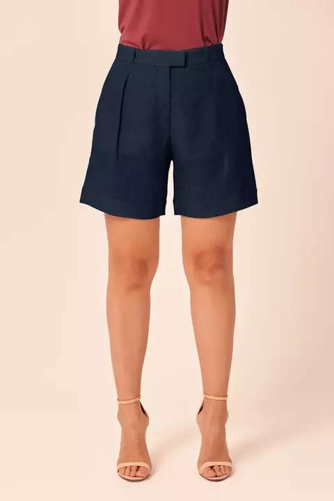 SHORTS ALFAIATARIA NEW MARINHO - comprar online