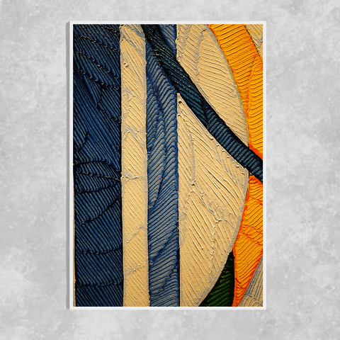 Quadro Decorativo Folhas artesanato - comprar online