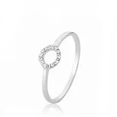 ANEL CIRCULO VAZADO CRAVEJADO