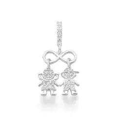 BERLOQUE MENINO E MENINA CRAVEJADO NO INFINITO