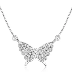 COLAR BORBOLETA CRAVEJADO