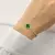Pulseira de Prata 4 Trevos Verde - comprar online