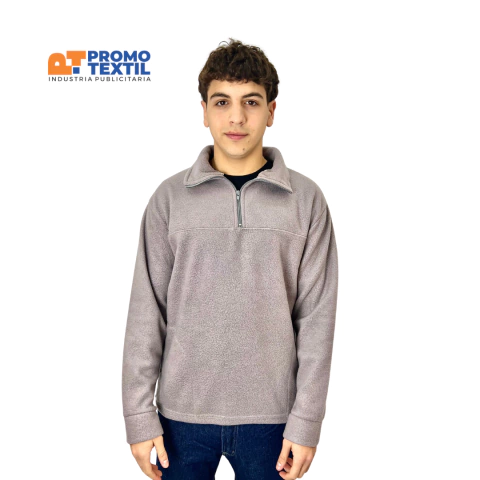 Buzo Medio Cierre de Polar Unisex - comprar online