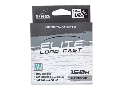 Linha Monofilamento Elite Long Cast - 150m - comprar online