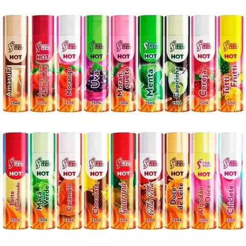 GEL COMESTÍVEL HOT 15ML - GT003