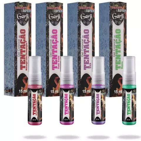 Spray Comestível Esquenta e Esfria - Sabores - GT521