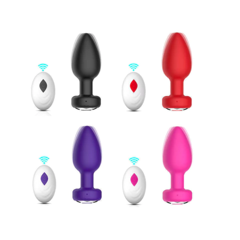 Plug Anal em Silicone com 10 Modos de Vibração e Controle por Aplicativo - PA006