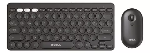 KIT TECLADO 80% +MOUSE INALAMBRICO SOUL OCW200 - comprar online